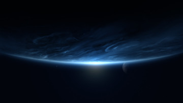 Картинка космос разное другое планета атмосфера синий