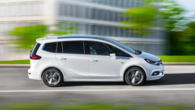 Обои картинки фото автомобили, opel, 2016г, zafira