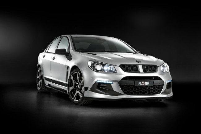 Обои картинки фото автомобили, holden, 2016г, r8, sv, black, gen-f2, clubsport, hsv