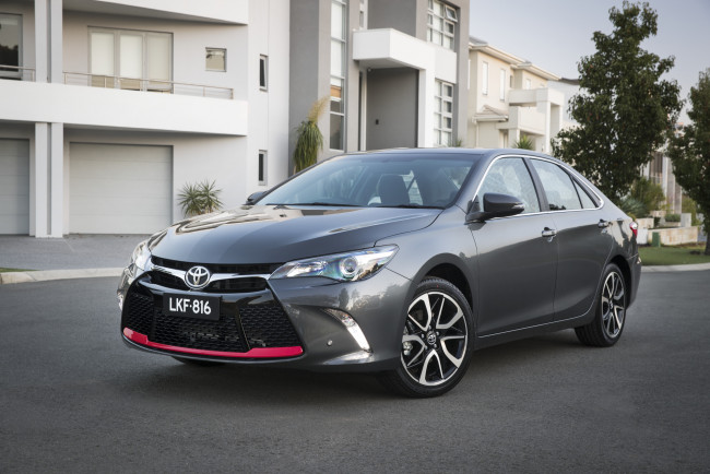 Обои картинки фото автомобили, toyota, camry, atara, sx, 2016г