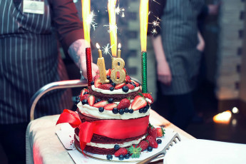 Картинка праздничные день+рождения торт еда