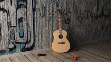 Картинка музыка -музыкальные+инструменты цветок микрофон гитара