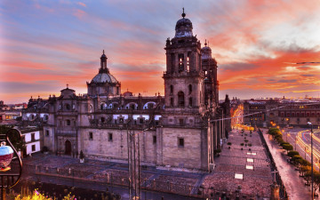 обоя metropolitan cathedral, города, мехико , мексика, metropolitan, cathedral