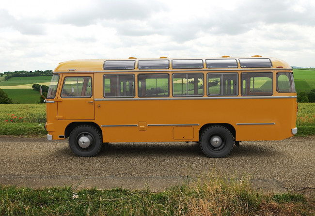 Обои картинки фото паз- 672, автомобили, автобусы, паз-, 672, автобус, ретро