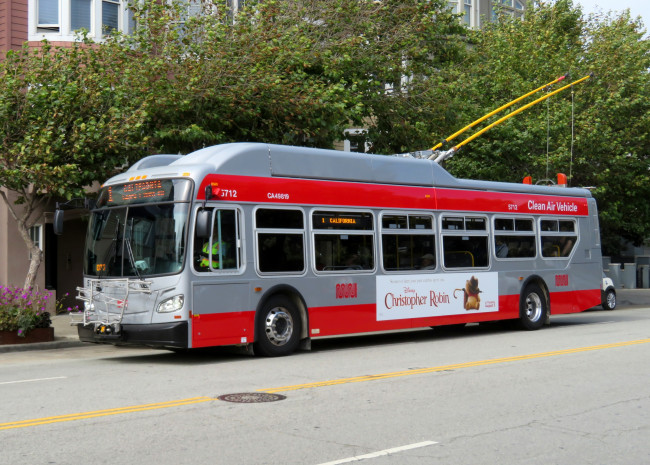 Обои картинки фото троллейбус, техника, троллейбусы