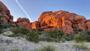 Картинка bear+mountain sedona arizona природа горы bear mountain