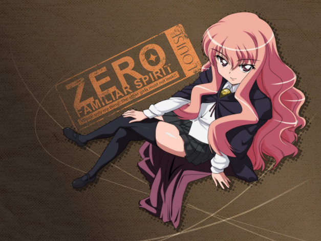 Обои картинки фото аниме, zero, no, tsukaima
