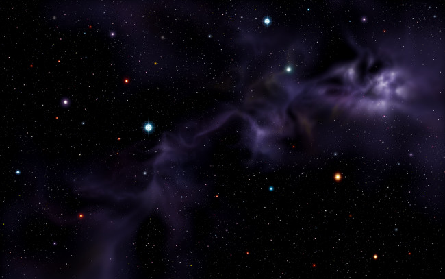 Обои картинки фото космос, галактики, туманности, хаббл, туманность, фиолетовая