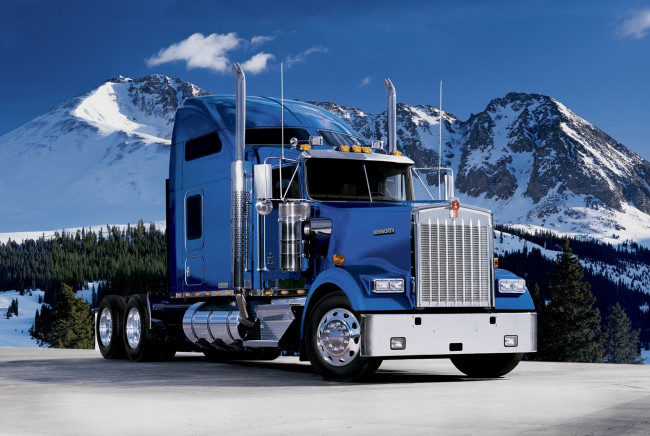 Обои картинки фото kenworth, w900, автомобили, сша, автобусы, грузовики, подразделение, paccar