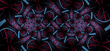 Картинка 3д+графика фракталы+ fractal фон логотип