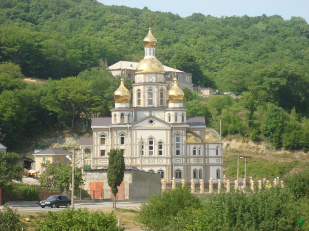Обои картинки фото ольгинка, города, православные, церкви, монастыри