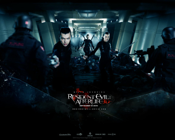 Обои картинки фото resident, evil, afterlife, кино, фильмы