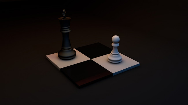 Обои картинки фото 3д, графика, другое, шахматы, пешка