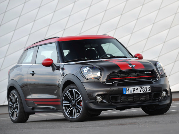 Обои картинки фото автомобили, mini, 2014г, r61, paceman, works, cooper, john