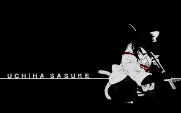 Картинка аниме naruto uchiha sasuke shinobi ниндзя шиноби меч оружие