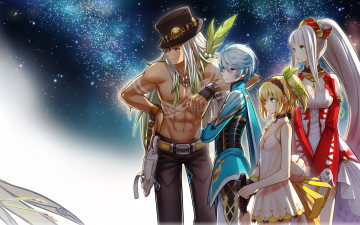 обоя tales of zestiria the x, аниме, персонажи