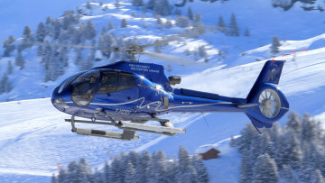 обоя eurocopter ec 130 b4, авиация, вертолёты, вертушка