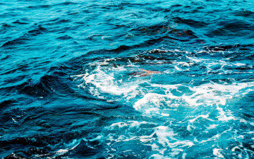 Картинка природа моря океаны волны пена