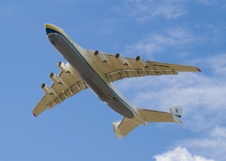 обоя antonov an-225, авиация, грузовые самолёты, карго