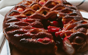 Картинка еда пироги ягодный пирог