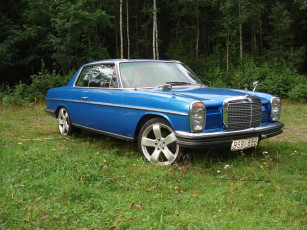 Картинка mercedes 250 ce w114 автомобили benz