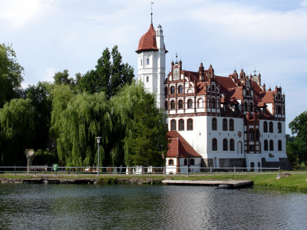 Обои картинки фото castle, basedow, bavaria, germany, города, дворцы, замки, крепости, замок, германия