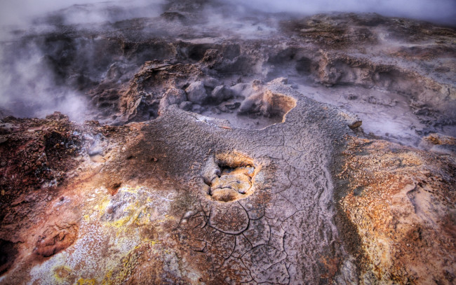 Обои картинки фото vulcanic, activity, природа, стихия, вулканическая, активность, дым, испарения