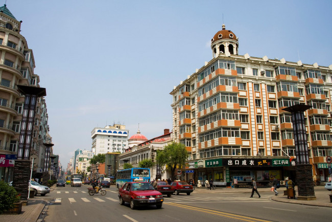Обои картинки фото города, улицы, площади, набережные, хэйлунцзян, харбин, китай