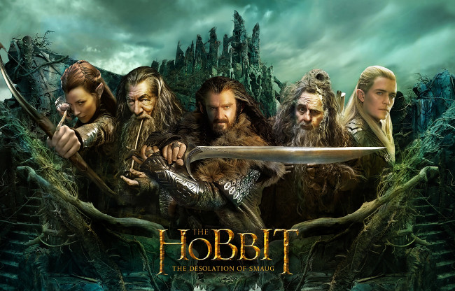 Обои картинки фото the, hobbit, desolation, of, smaug, кино, фильмы, пустошь, смауга, хоббит