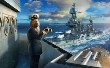 обоя видео игры, world of warships, action, онлайн, симулятор, world, of, warships