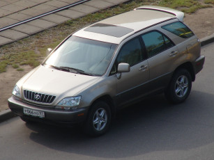 Картинка lexus rx 300 автомобили выставки уличные фото