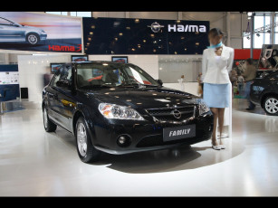 Картинка haima family автомобили выставки уличные фото