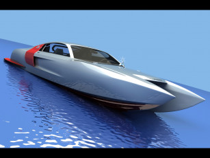 обоя 2009, biocat, catamaran, by, vizualtech, корабли, 3d