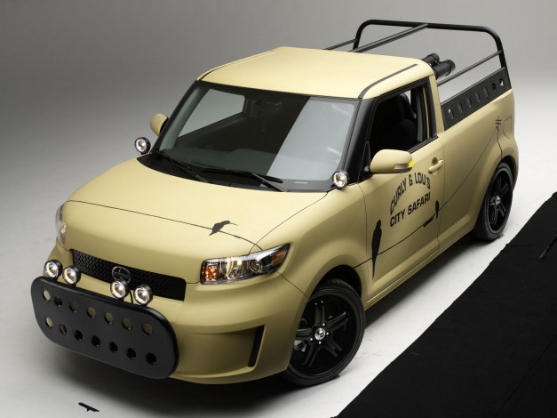 Обои картинки фото scion, xb, by, sage, vaughn, автомобили, custom, pick, up