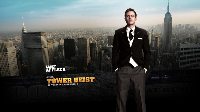 Обои картинки фото tower, heist, кино, фильмы, город