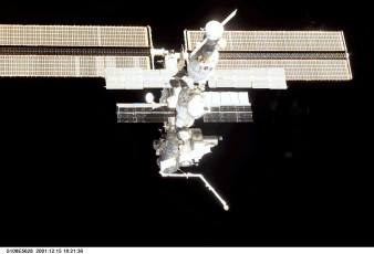 Картинка космос космические корабли станции мир мкс