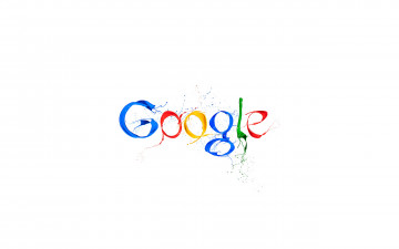 Картинка компьютеры google chrome белый фон краски