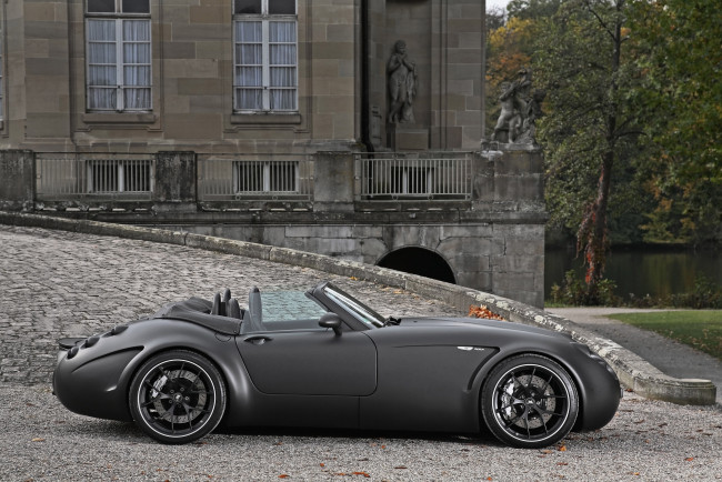 Обои картинки фото wiesmann, black, bat, автомобили, красота, стиль, автомобиль