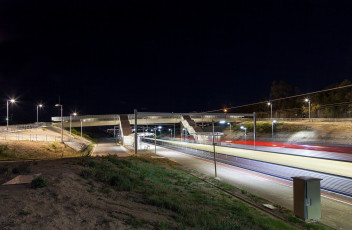 Картинка разное транспортные+средства+и+магистрали трасса ночь огни