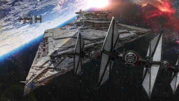 Картинка фэнтези _star+wars звездные войны star wars имперский звездный разрушитель destroyer звезды космос