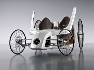 обоя mercedes-benz f-cell roadster concept 2009, автомобили, mercedes-benz, 2009, concept, roadster, f-cell