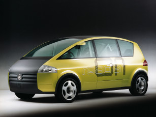 обоя volkswagen noah concept 1995, автомобили, volkswagen, concept, noah, 1995