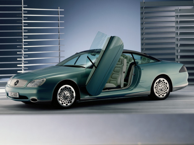 Обои картинки фото mercedes-benz f200 imagination concept 1996, автомобили, mercedes-benz, 1996, concept, imagination, f200