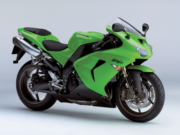 Обои картинки фото мотоциклы, kawasaki, zx-10r