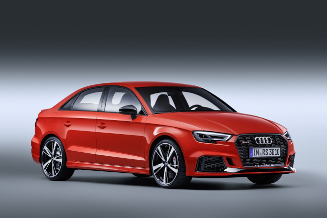 Обои картинки фото автомобили, audi, rs, 3, sedan, 8v, 2016г