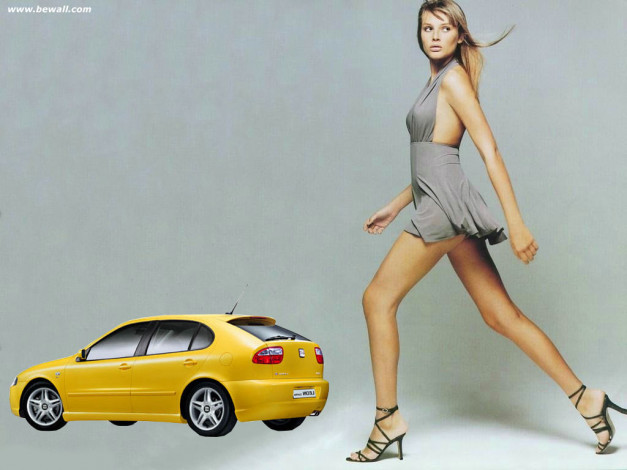 Обои картинки фото leon, автомобили, авто, девушками