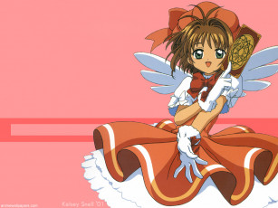 обоя аниме, card, captor, sakura