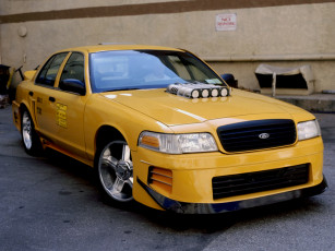 Картинка crown victoria ny taxi автомобили ford