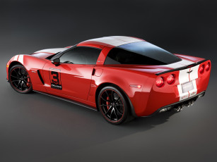 Картинка corvette z06 ron fellows hall of fame tribute concept автомобили