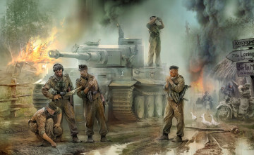 Картинка рисованные армия рисунок